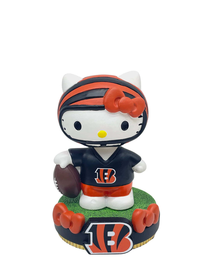 Cincinnati Bengals Hello Kitty® Mini Bighead Bobblehead