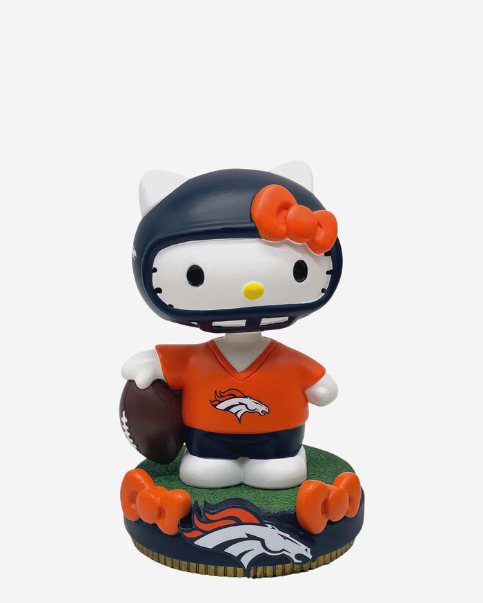 Denver Broncos Hello Kitty® Mini Bighead Bobblehead FOCO - FOCO.com