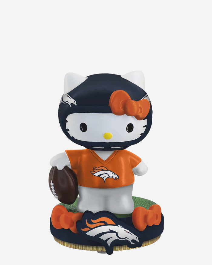 Denver Broncos Hello Kitty® Mini Bighead Bobblehead FOCO - FOCO.com