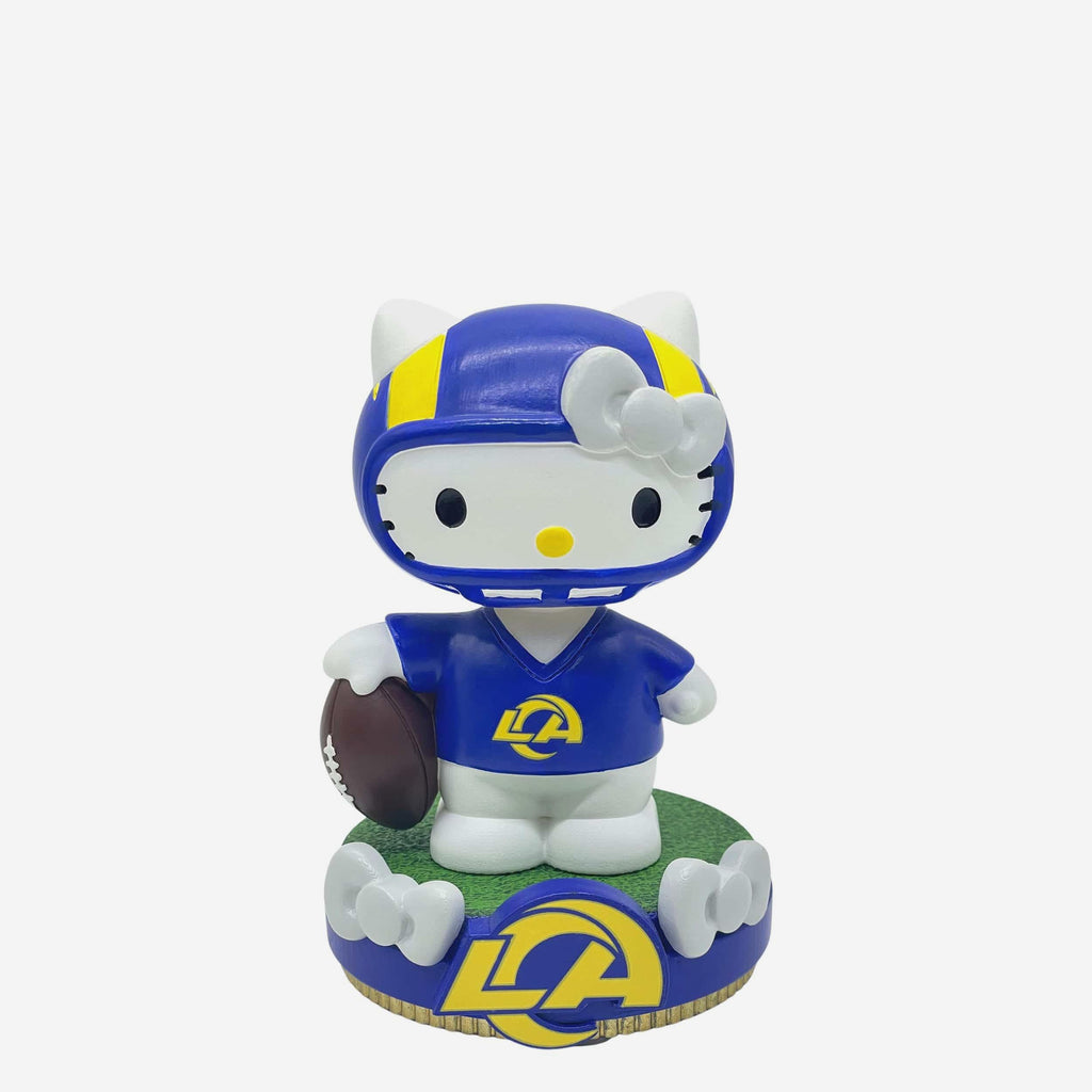 Los Angeles Rams Hello Kitty® Mini Bighead Bobblehead FOCO - FOCO.com