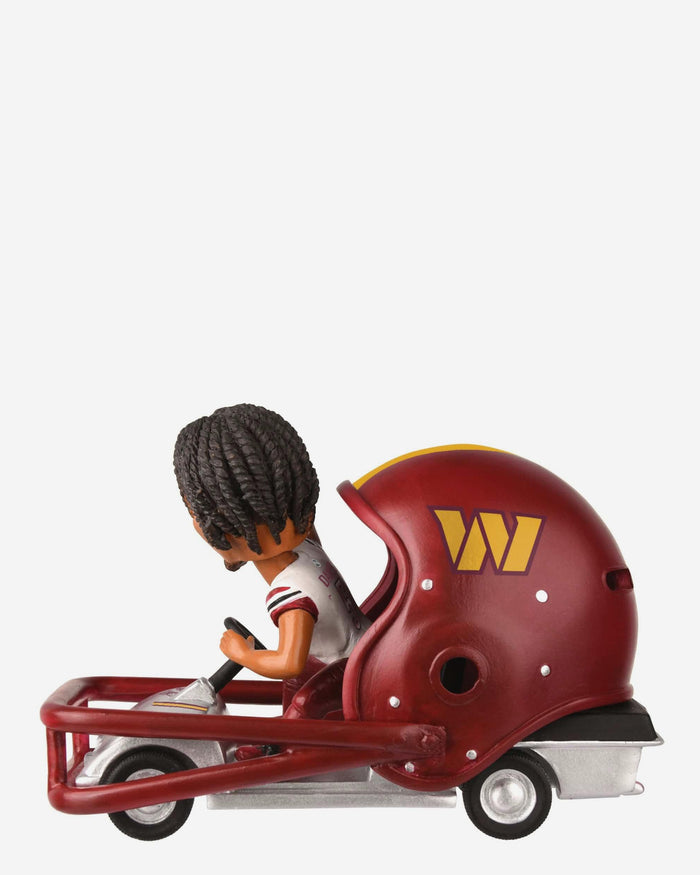 Jayden Daniels Washington Commanders Helmet Cart Bobblehead FOCO - FOCO.com