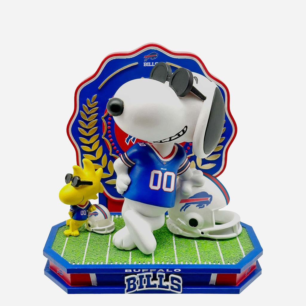 Buffalo Bills Snoopy & Woodstock Joe Cool Peanuts Dual Bobblehead FOCO - FOCO.com