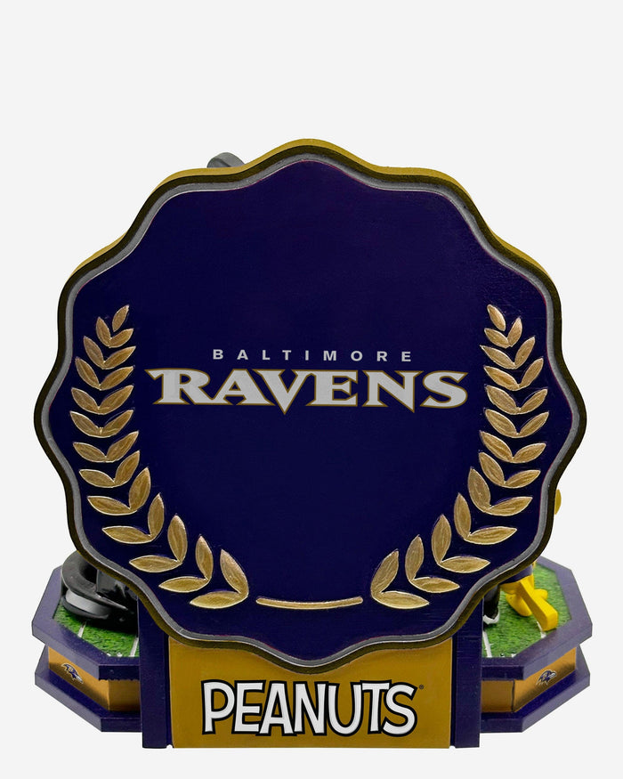 Baltimore Ravens Snoopy & Woodstock Joe Cool Peanuts Dual Bobblehead FOCO - FOCO.com