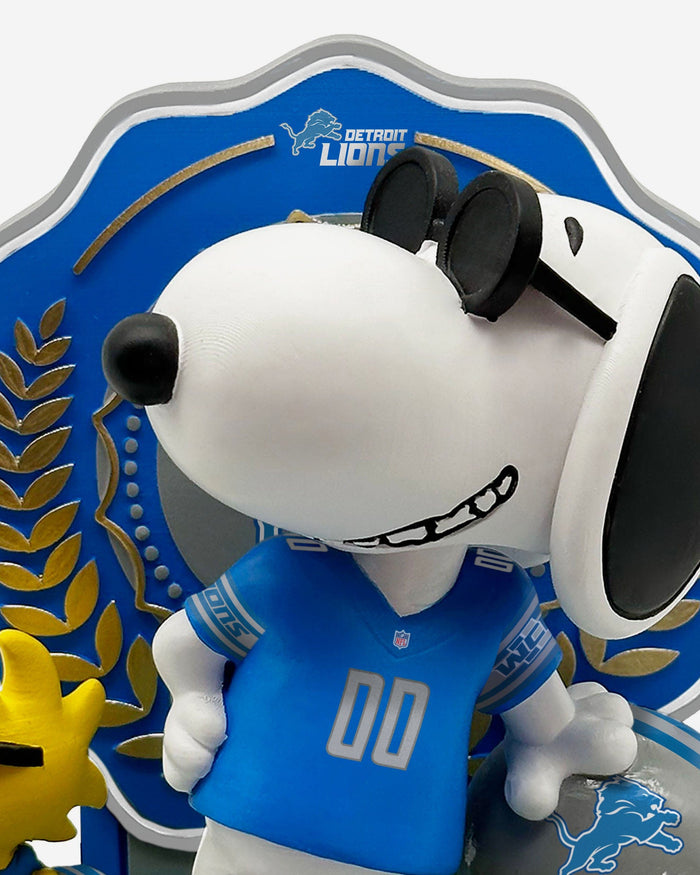 Detroit Lions Snoopy & Woodstock Joe Cool Peanuts Dual Bobblehead FOCO - FOCO.com