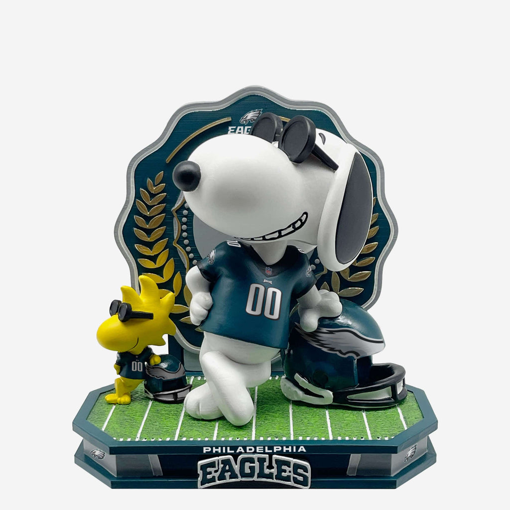 Philadelphia Eagles Snoopy & Woodstock Joe Cool Peanuts Dual Bobblehead FOCO - FOCO.com