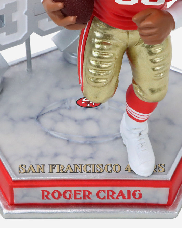 Roger Craig San Francisco 49ers Legendary Number 33 Bobblehead FOCO - FOCO.com