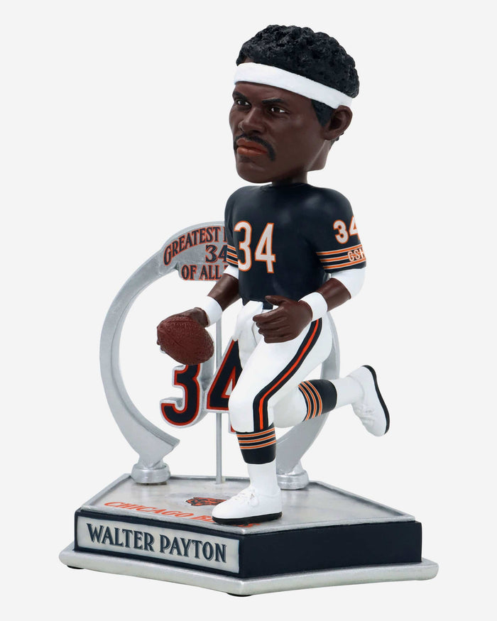 Walter Payton Chicago Bears Legendary Number 34 Bobblehead FOCO - FOCO.com