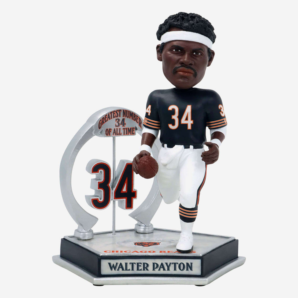 Walter Payton Chicago Bears Legendary Number 34 Bobblehead FOCO - FOCO.com