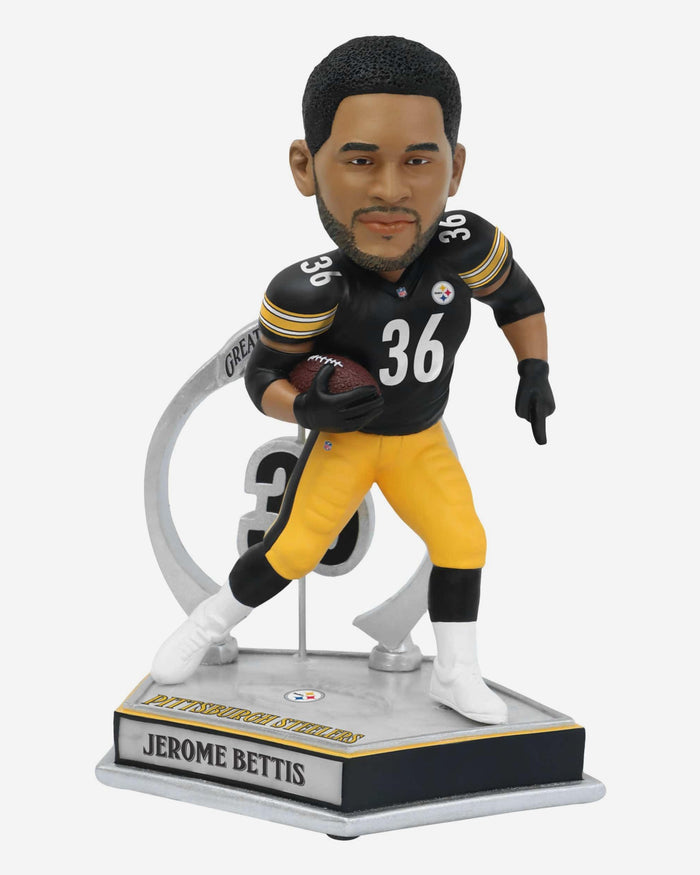 Jerome Bettis Pittsburgh Steelers Legendary Number 36 Bobblehead FOCO - FOCO.com