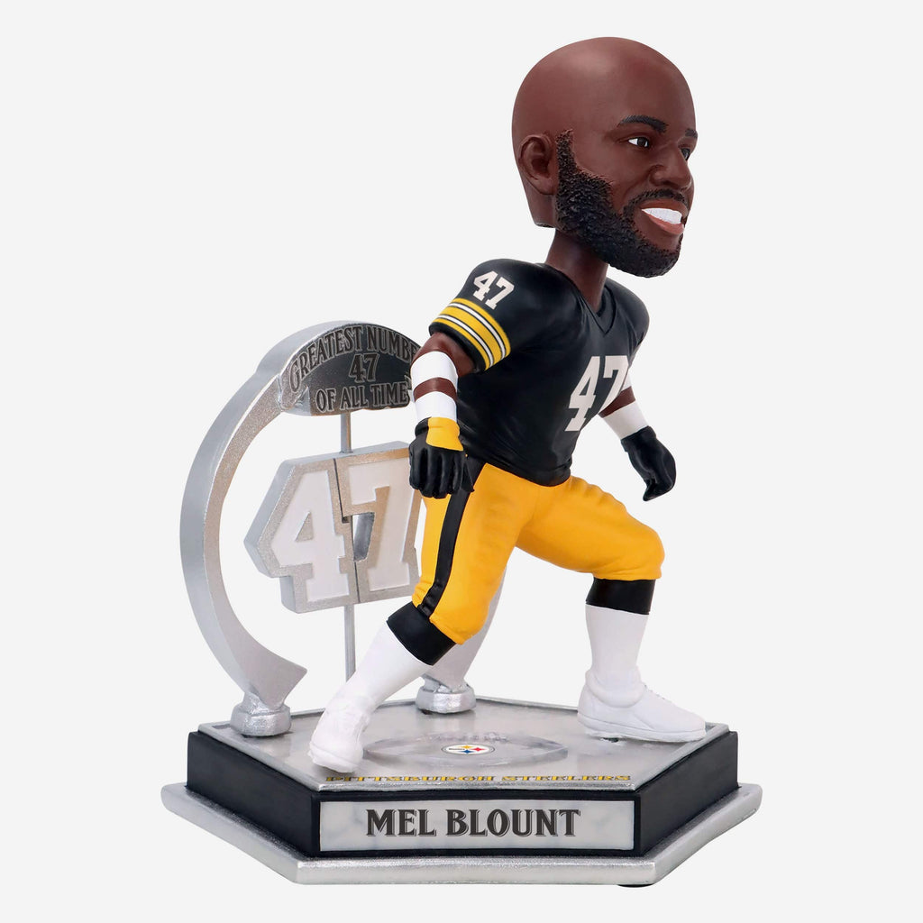 Mel Blount Pittsburgh Steelers Legendary Number 47 Bobblehead FOCO - FOCO.com