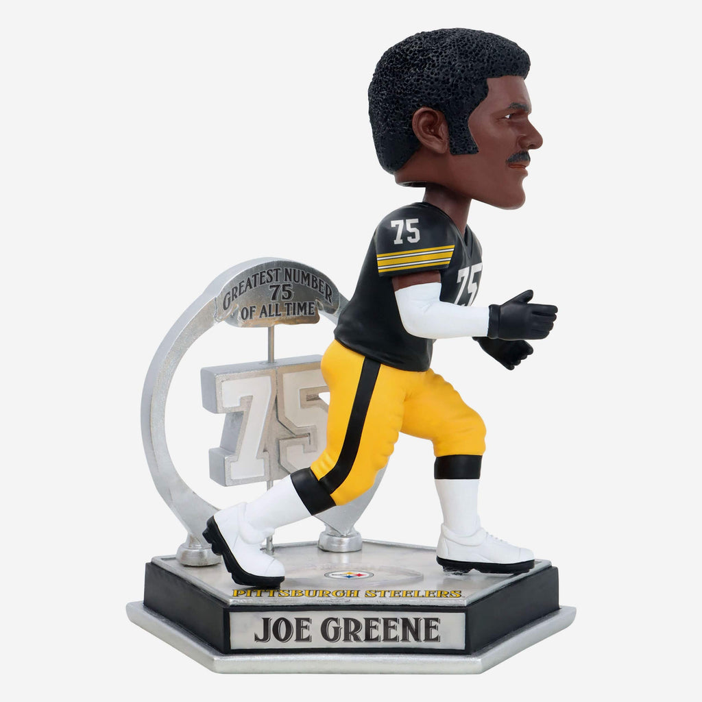 Joe Greene Pittsburgh Steelers Legendary Number 75 Bobblehead FOCO - FOCO.com