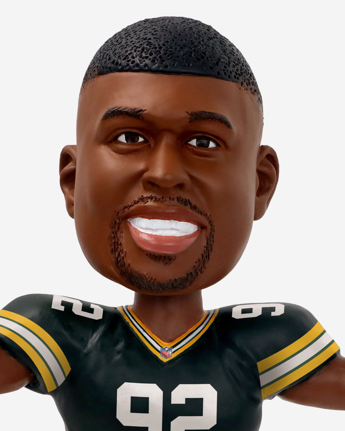 Reggie White Green Bay Packers Legendary Number 92 Bobblehead FOCO - FOCO.com