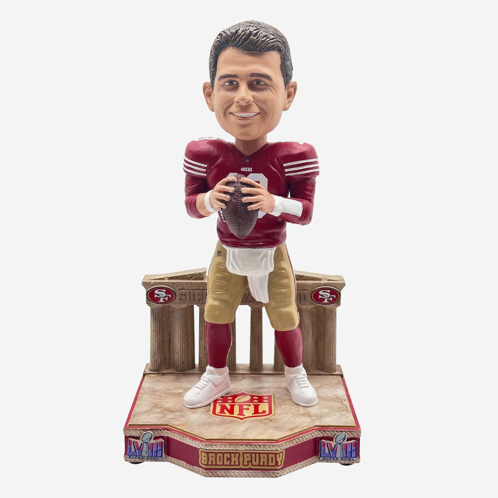 Brock Purdy San Francisco 49ers Super Bowl LVIII Bound Bobblehead FOCO - FOCO.com