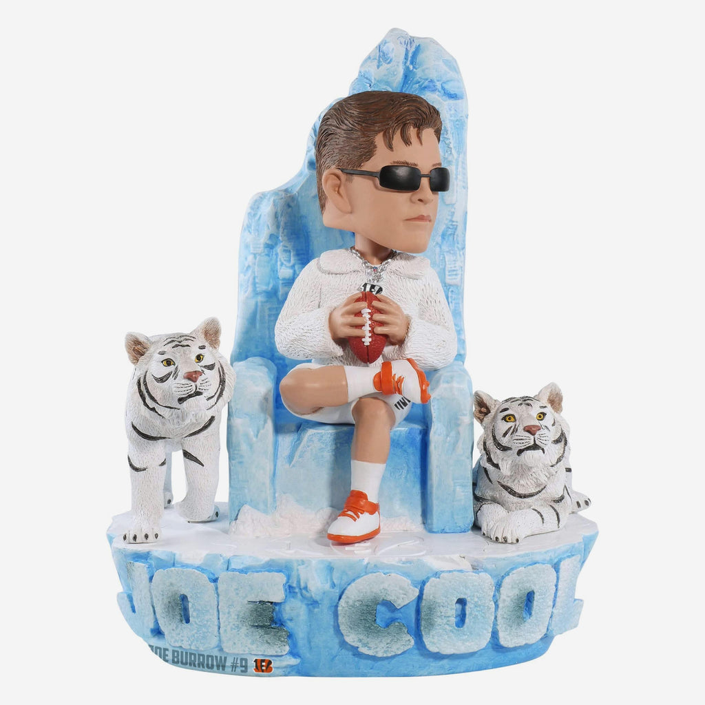 Joe Burrow Cincinnati Bengals Nickname Bobblehead FOCO - FOCO.com