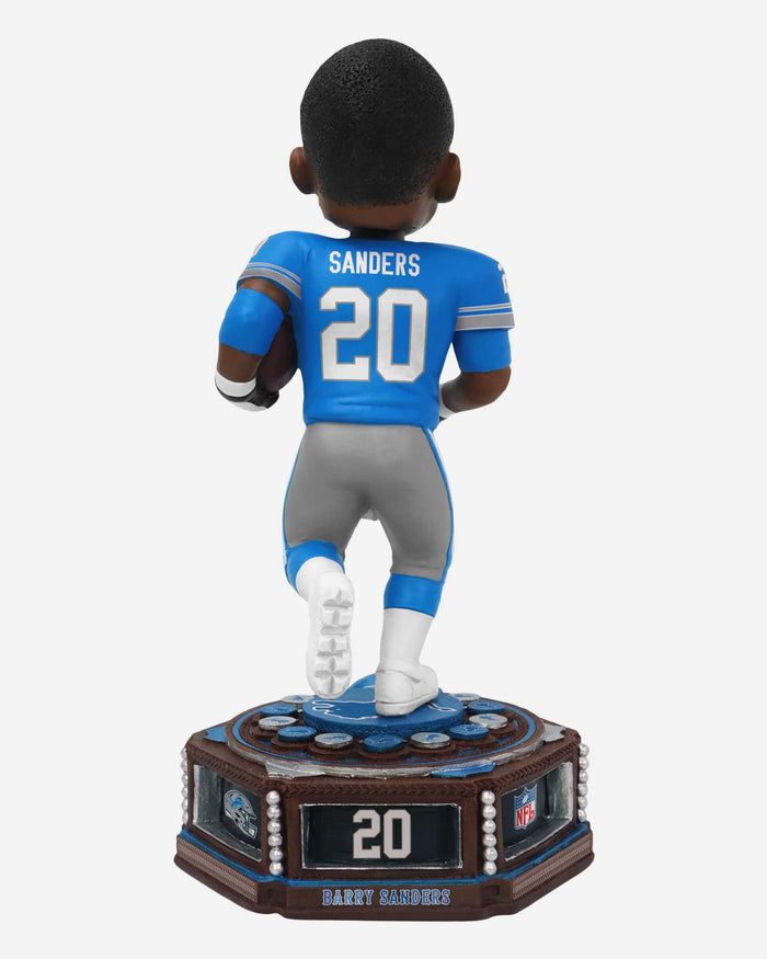 Barry Sanders Detroit Lions Patch Collection Bobblehead FOCO - FOCO.com