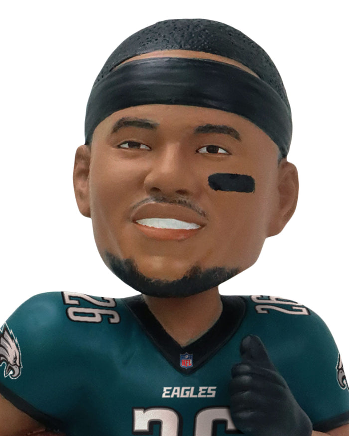 Saquon Barkley Philadelphia Eagles Patch Collection Bobblehead FOCO - FOCO.com