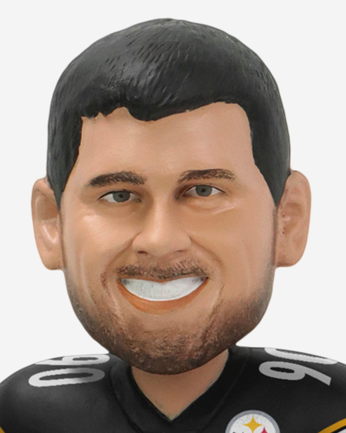 TJ Watt Pittsburgh Steelers Patch Collection Bobblehead FOCO - FOCO.com