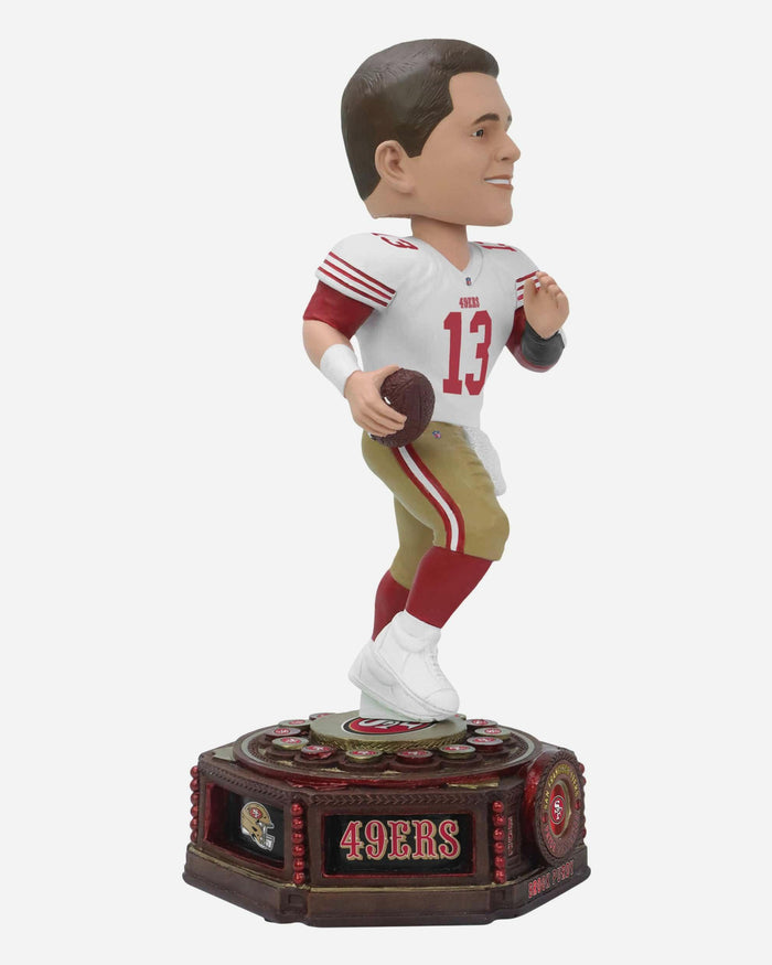 Brock Purdy San Francisco 49ers Patch Collection Bobblehead FOCO - FOCO.com