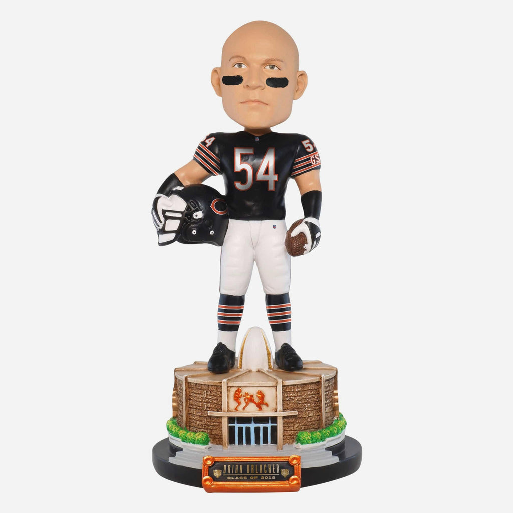 Brian Urlacher Chicago Bears Pro Football Hall of Fame Bobblehead FOCO - FOCO.com