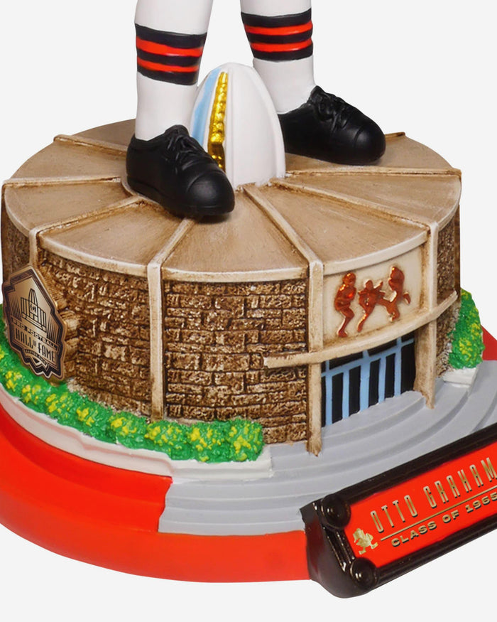 Otto Graham Cleveland Browns Pro Football Hall of Fame Bobblehead FOCO - FOCO.com