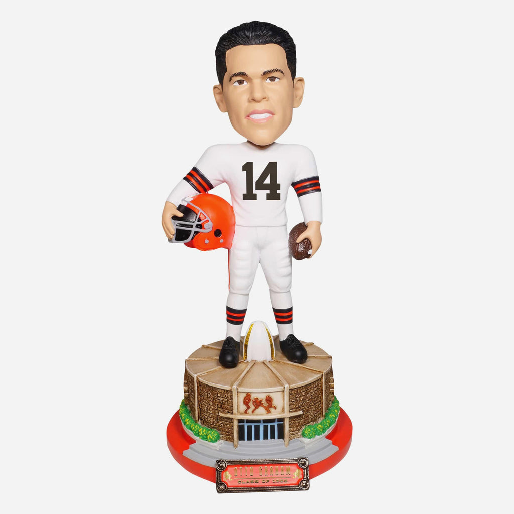 Otto Graham Cleveland Browns Pro Football Hall of Fame Bobblehead FOCO - FOCO.com