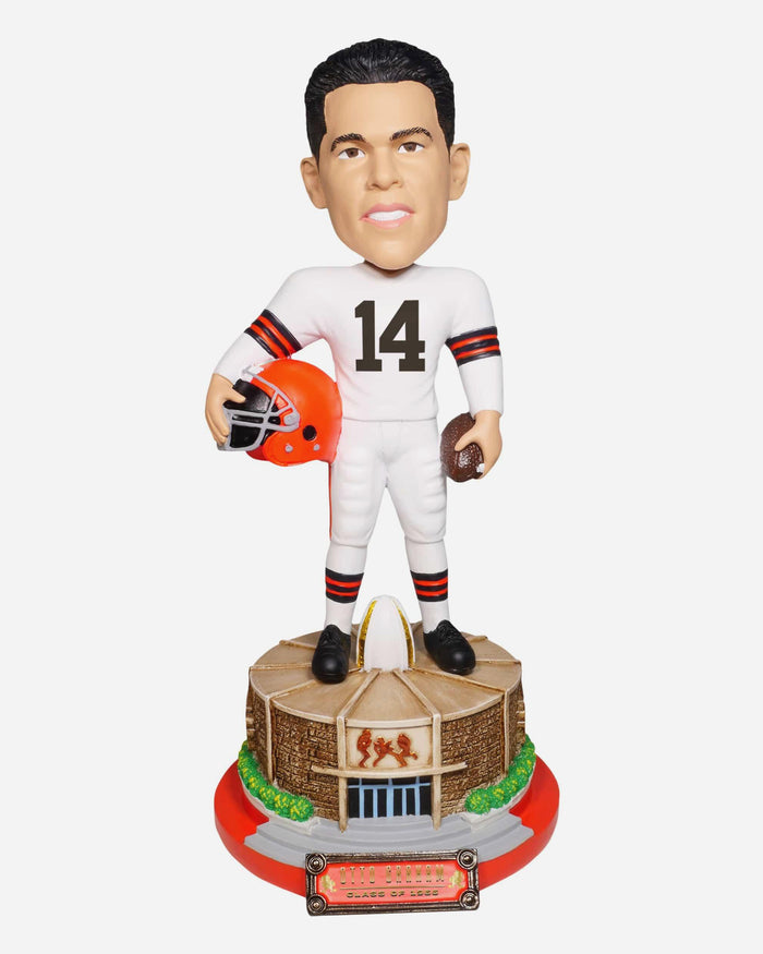 Otto Graham Cleveland Browns Pro Football Hall of Fame Bobblehead FOCO - FOCO.com