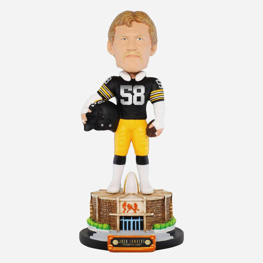 Jack Lambert Pittsburgh Steelers Pro Football Hall of Fame Bobblehead FOCO - FOCO.com