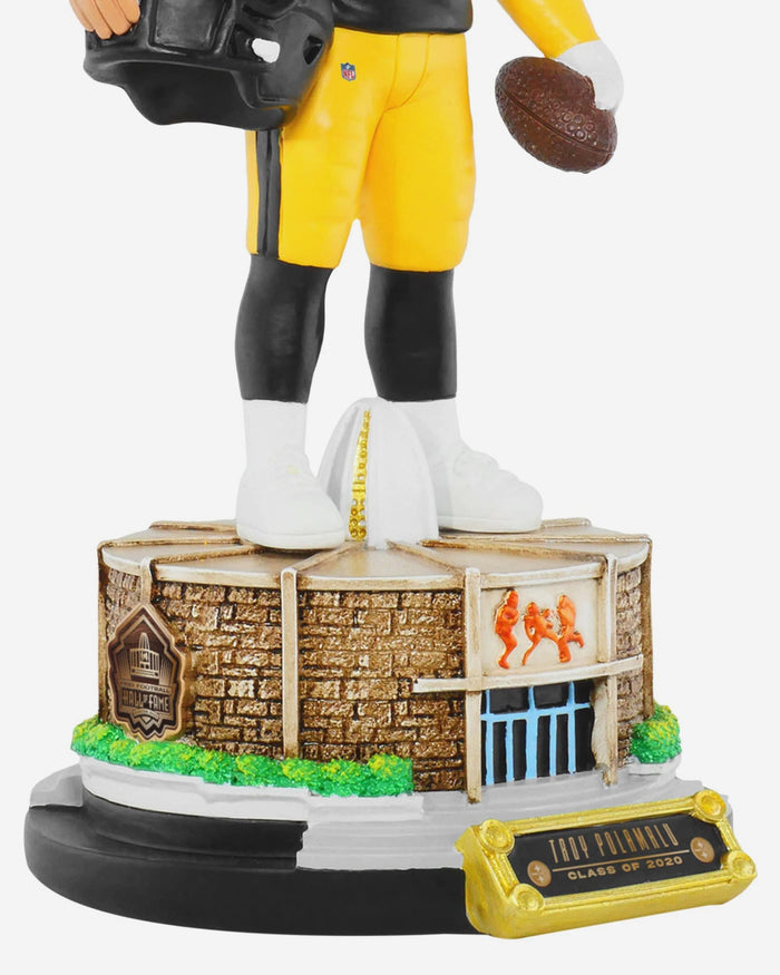 Troy Polamalu Pittsburgh Steelers Pro Football Hall of Fame Bobblehead FOCO - FOCO.com