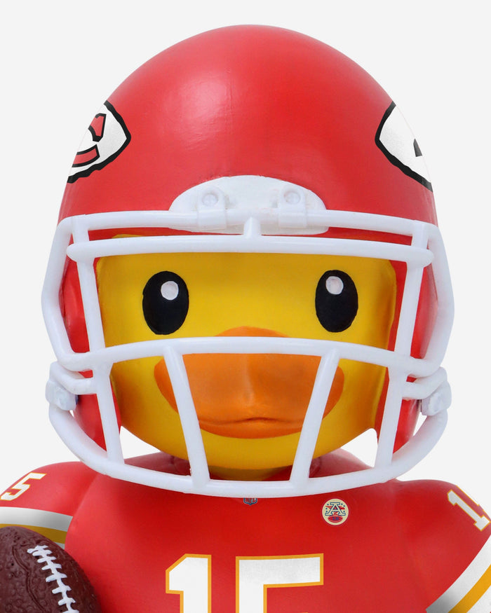 Patrick Mahomes Kansas City Chiefs Player Bobble Duck Mini Bobblehead FOCO - FOCO.com