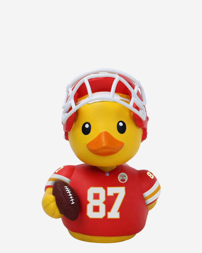 Travis Kelce Kansas City Chiefs Player Bobble Duck Mini Bobblehead FOCO - FOCO.com