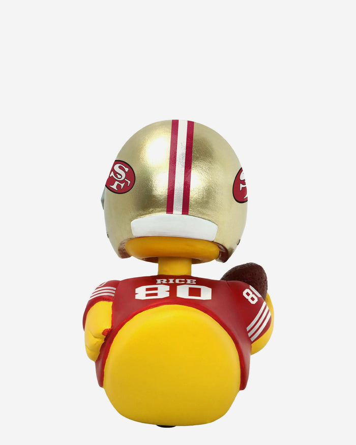 Jerry Rice San Francisco 49ers Player Bobble Duck Mini Bobblehead FOCO - FOCO.com