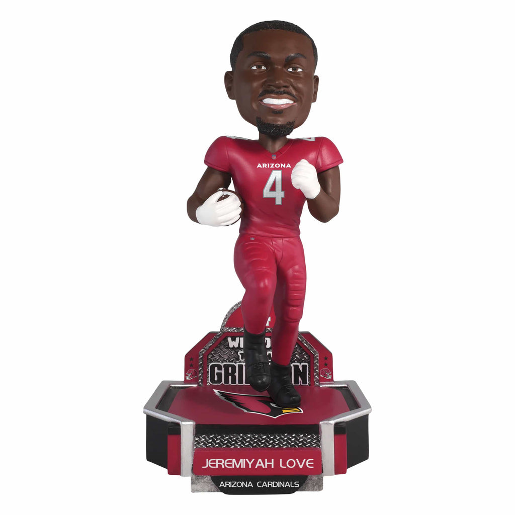 Jeremiyah Love Arizona Cardinals 2026 Rookie Series Bobblehead FOCO - FOCO.com