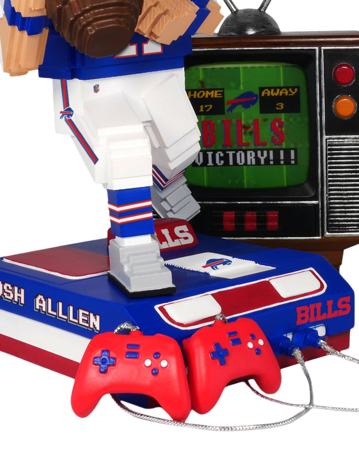 Josh Allen Buffalo Bills Retro 8 Bit Bobblehead FOCO - FOCO.com