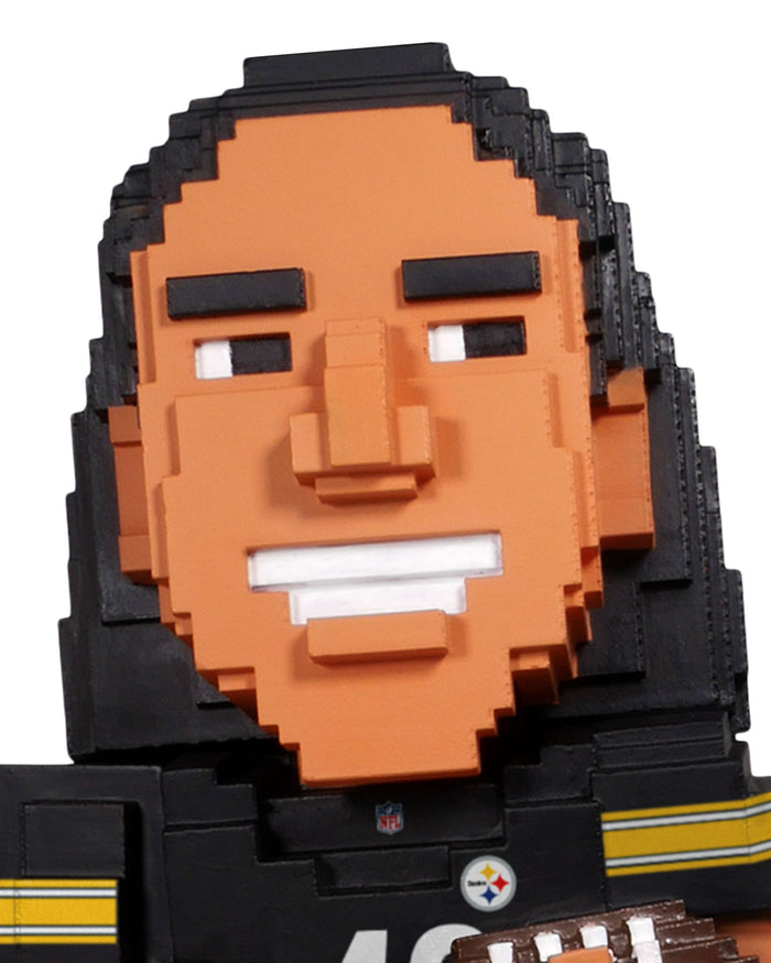 Troy Polamalu Pittsburgh Steelers Retro 8 Bit Bobblehead FOCO - FOCO.com