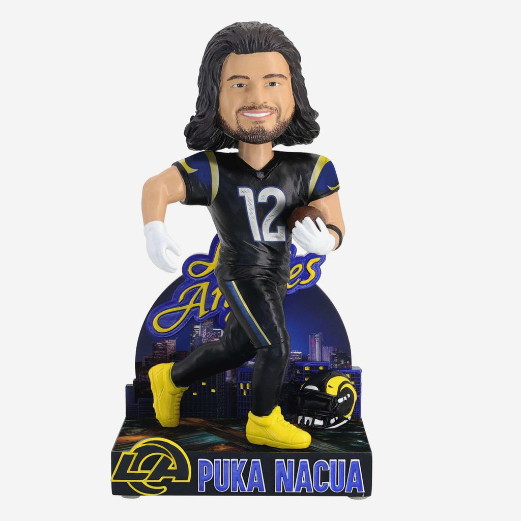 Puka Nacua Los Angeles Rams 2025 Week 11 Rivalries Bobblehead FOCO - FOCO.com