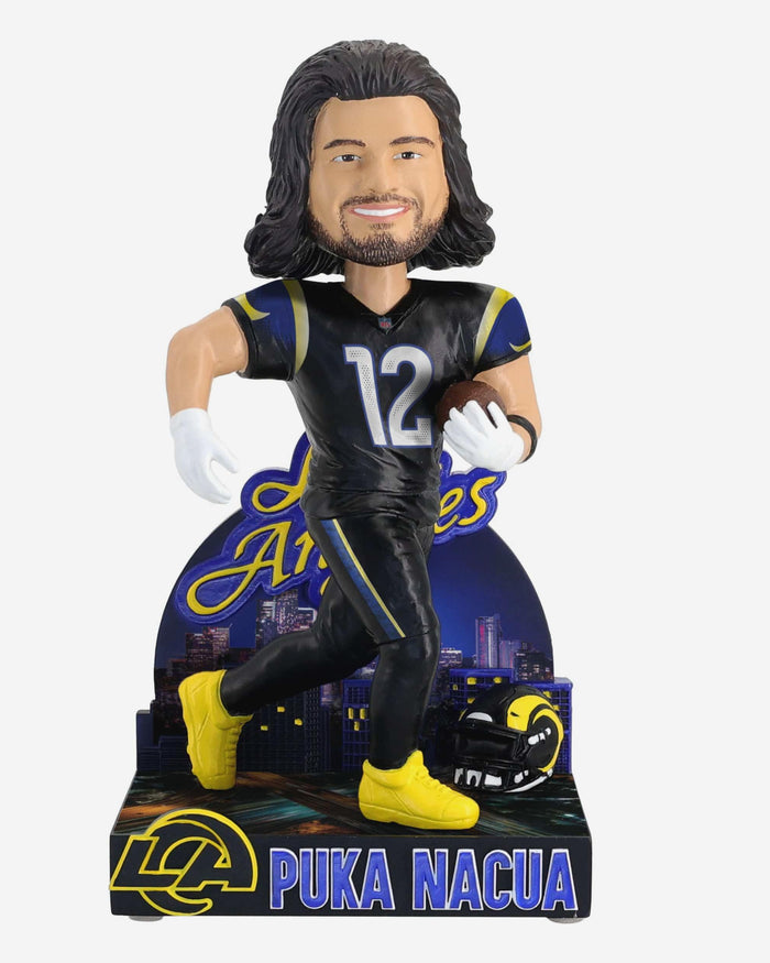 Puka Nacua Los Angeles Rams 2025 Week 11 Rivalries Bobblehead FOCO - FOCO.com