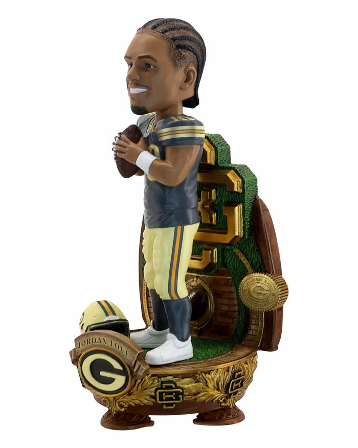 Jordan Love Green Bay Packers 2026 Rivalries Uniform Bobblehead FOCO - FOCO.com