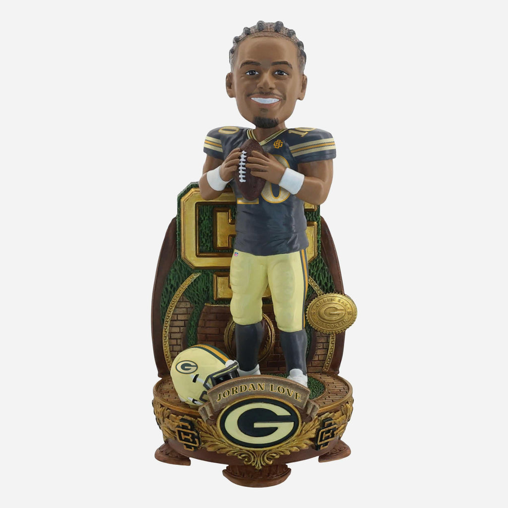 Jordan Love Green Bay Packers 2026 Rivalries Uniform Bobblehead FOCO - FOCO.com