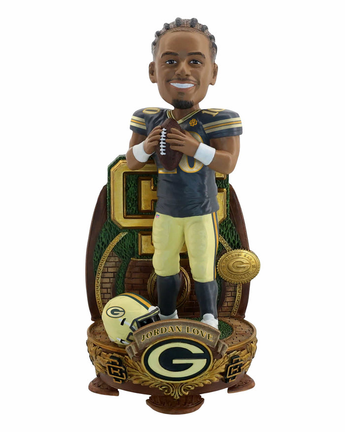 Jordan Love Green Bay Packers 2026 Rivalries Uniform Bobblehead FOCO - FOCO.com