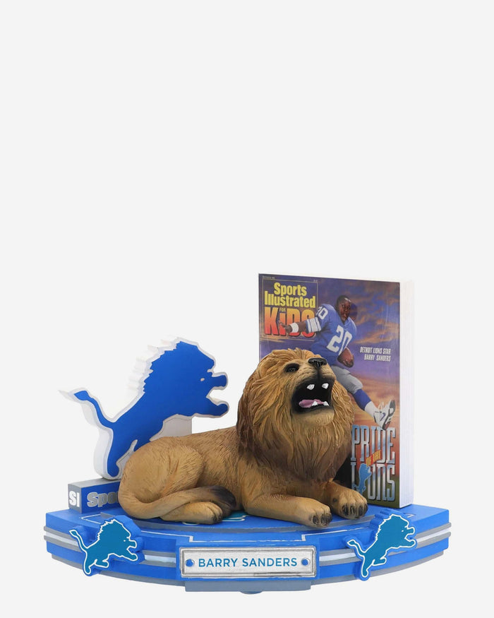Barry Sanders Detroit Lions Pride of the Lions Sports Illustrated Kids Cover Bobblehead FOCO - FOCO.com