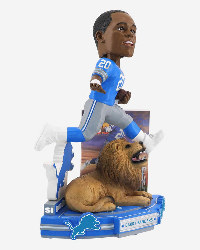 Barry Sanders Detroit Lions Pride of the Lions Sports Illustrated Kids Cover Bobblehead FOCO - FOCO.com