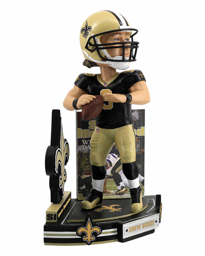 Drew Brees New Orleans Saints Heaven Sent Sports Illustrated Cover Bobblehead FOCO - FOCO.com