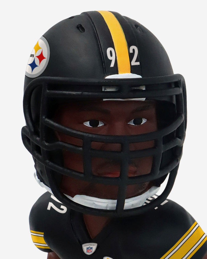 James Harrison Pittsburgh Steelers Men of Steel Sports Illustrated Cover Bobblehead FOCO - FOCO.com