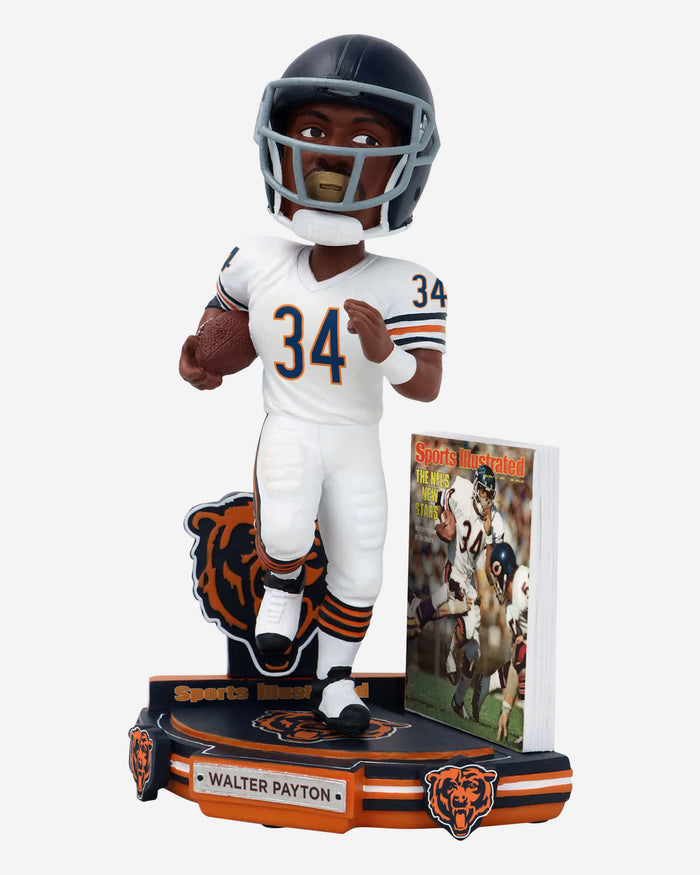 Walter Payton Chicago Bears NFL New Stars Sports Illustrated Cover Bobblehead FOCO - FOCO.com