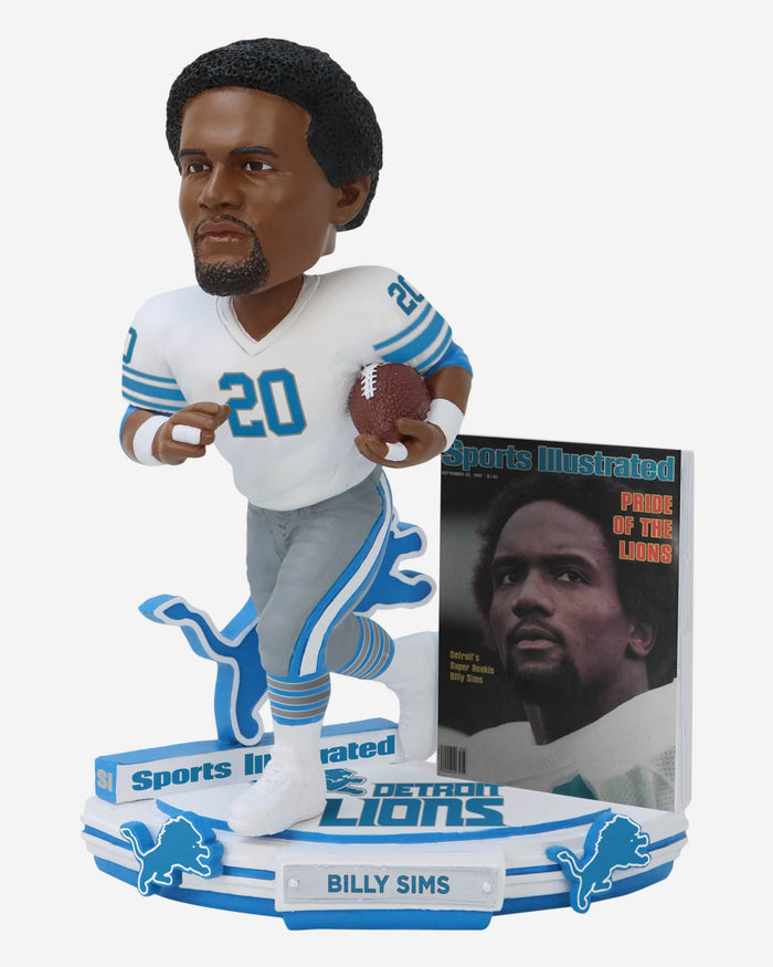 Billy Sims Detroit Lions Sports Illustrated Cover Bobblehead FOCO - FOCO.com