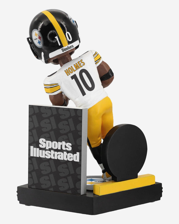 Santonio Holmes Pittsburgh Steelers Six For Sixth Super Bowl XLIII Sports Illustrated Cover Bobblehead FOCO - FOCO.com