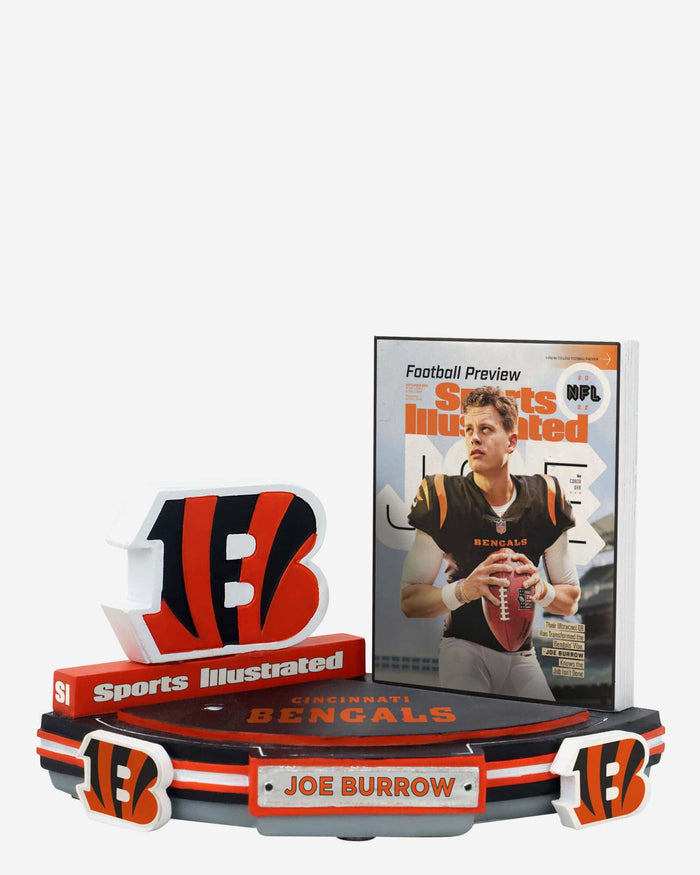 Joe Burrow Cincinnati Bengals The Ultracool Sports Illustrated Cover Bobblehead FOCO - FOCO.com