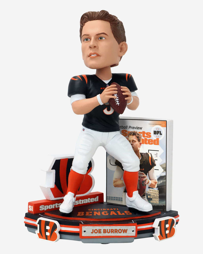 Joe Burrow Cincinnati Bengals The Ultracool Sports Illustrated Cover Bobblehead FOCO - FOCO.com