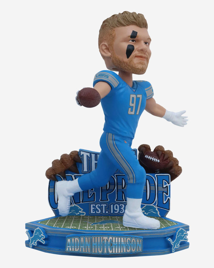Aidan Hutchinson Detroit Lions One Pride Bobblehead FOCO - FOCO.com