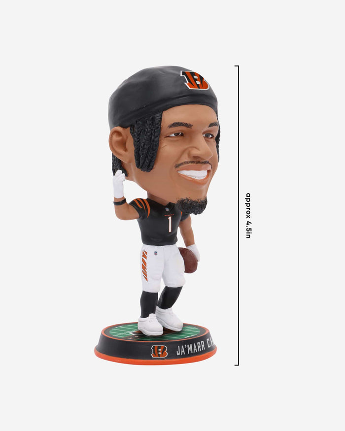 Ja'Marr Chase Cincinnati Bengals Field Stripe Mini Bighead Bobblehead FOCO - FOCO.com